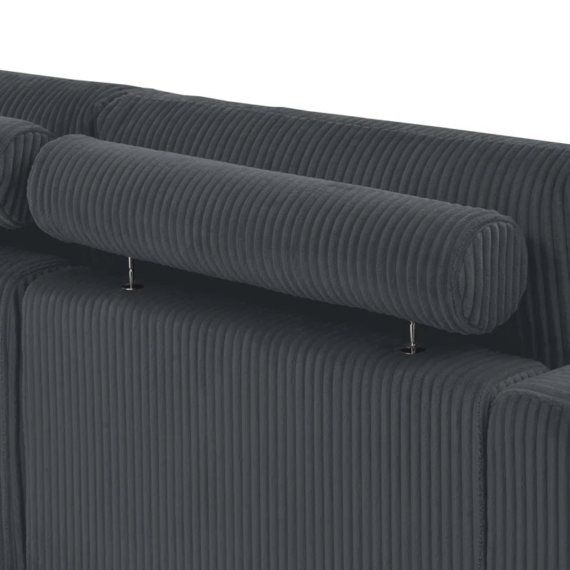 Axiel 88'' Modern Upholstered Sleeper Sofa – Stylish Convertible Seating for Home & Guests - HomeMuse