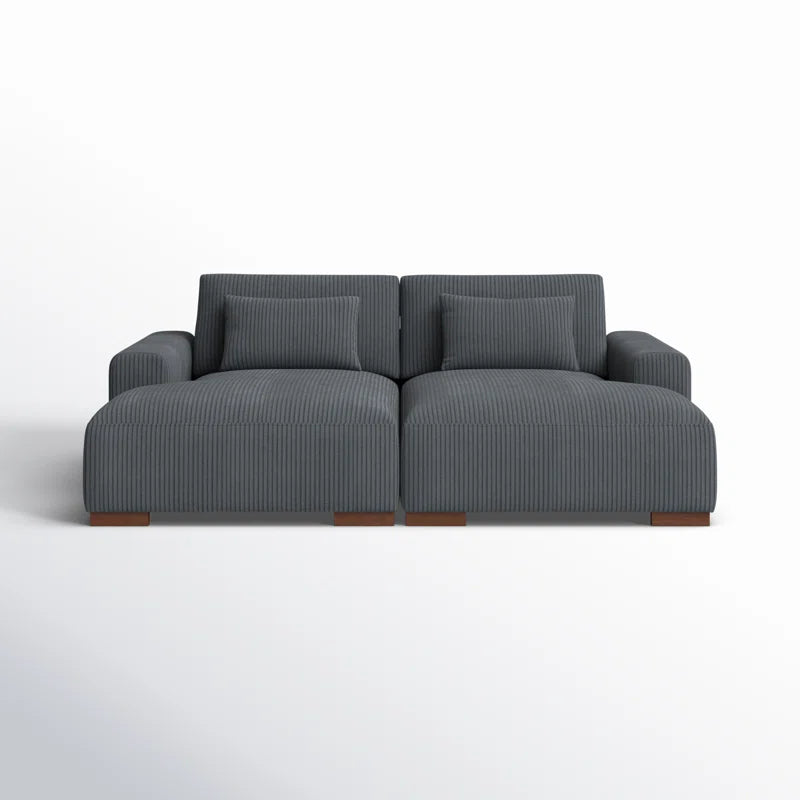 Axiel 88'' Modern Upholstered Sleeper Sofa – Stylish Convertible Seating for Home & Guests - HomeMuse