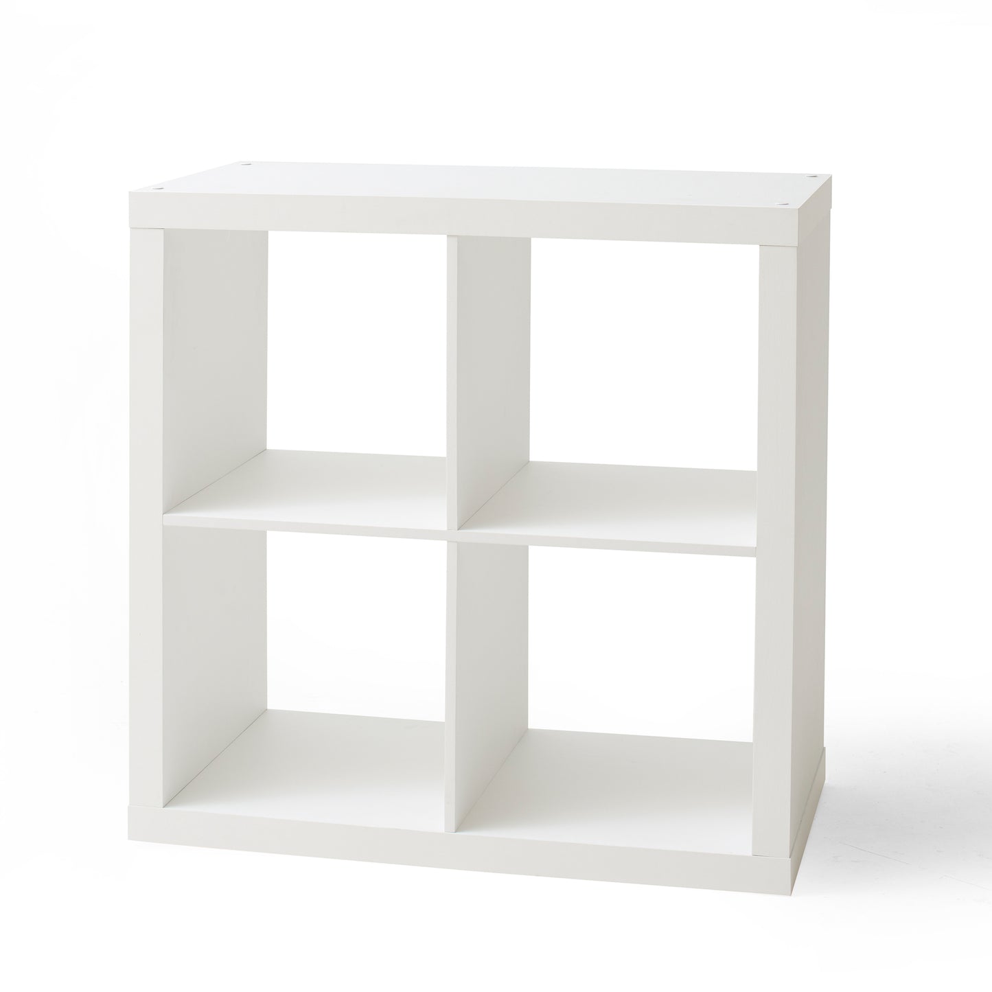 Better Homes & Gardens 4-Cube Storage Organizer – Stylish & Functional Shelving (White Texture) - HomeMuse