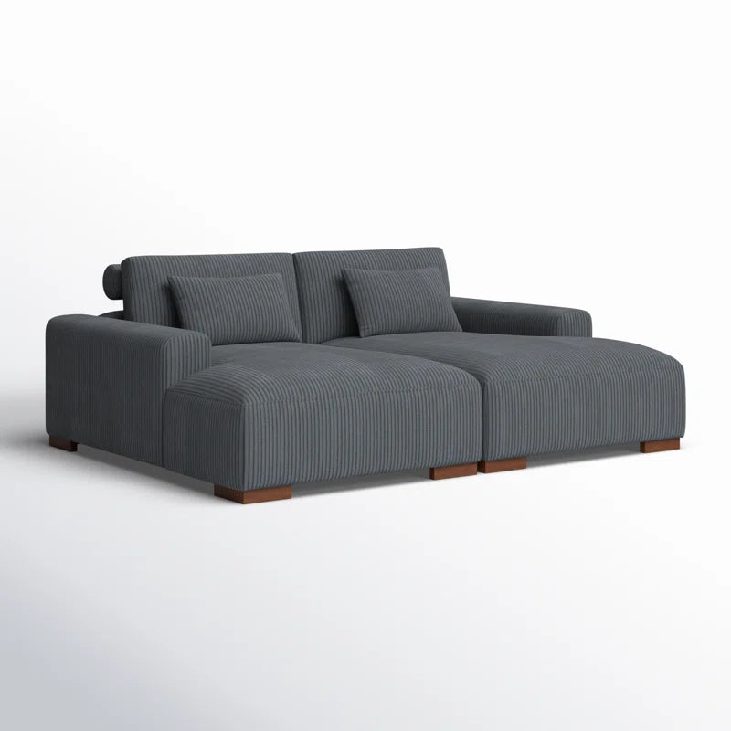 Axiel 88'' Modern Upholstered Sleeper Sofa – Stylish Convertible Seating for Home & Guests - HomeMuse