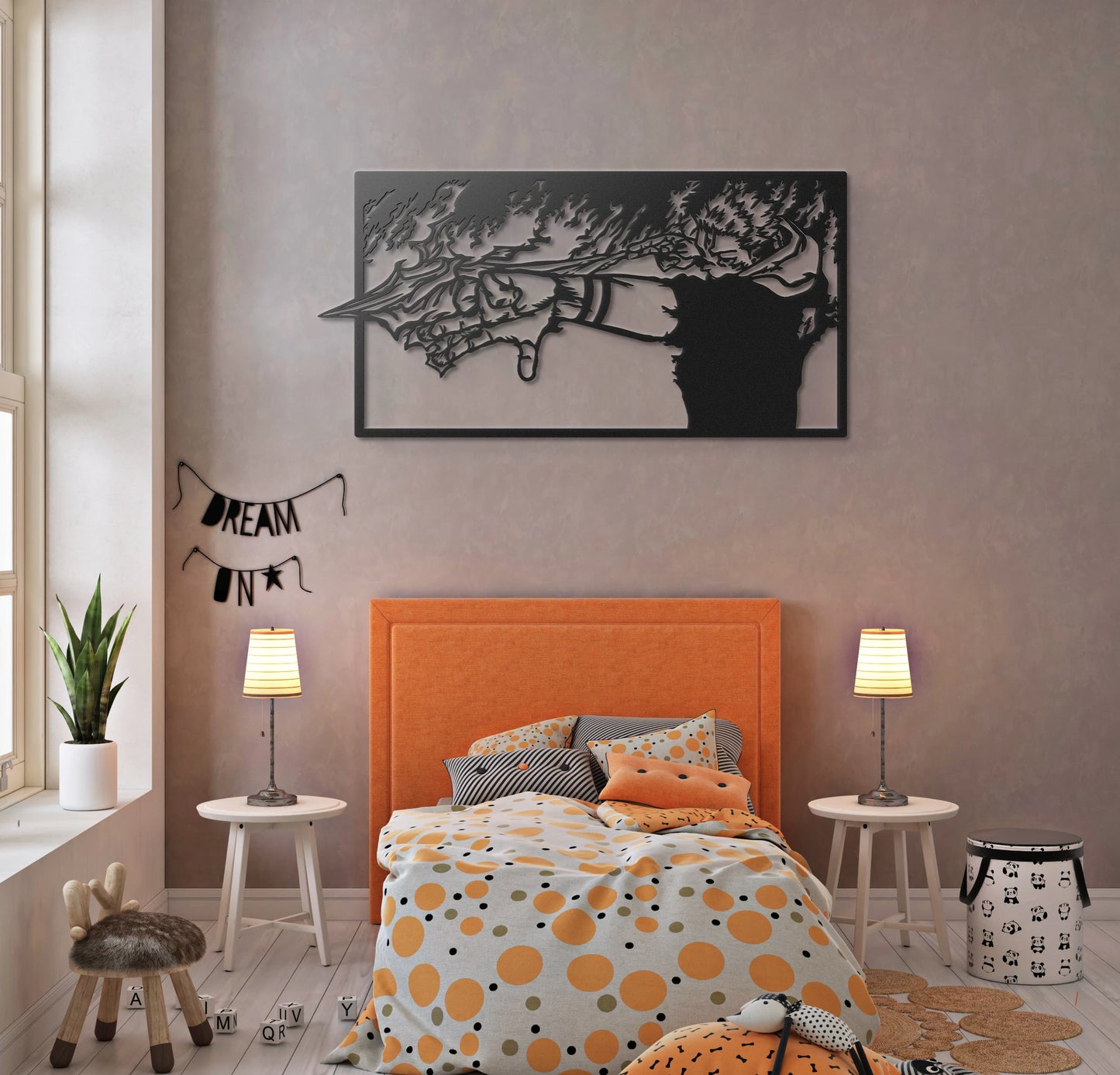 Custom Anime Metal Wall Art – Premium UV Printed Decor | HomeMuse