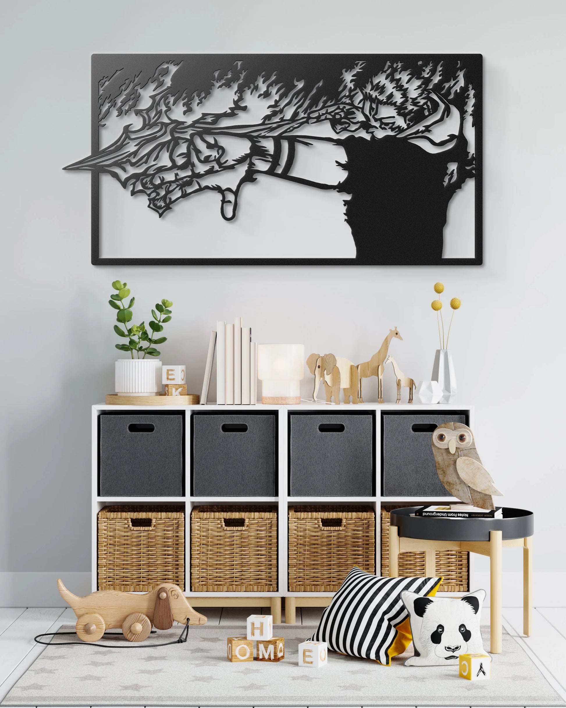 Custom Anime Metal Wall Art – Premium UV Printed Decor | HomeMuse